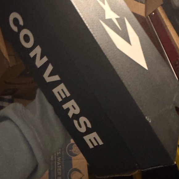 Converse Classic Green and White Sneakers - Picture 2 of 11